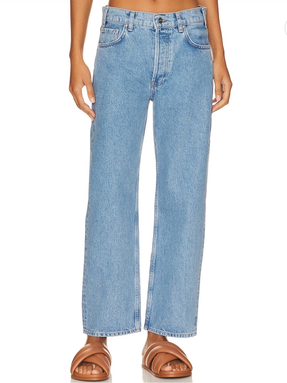 Anine Bing Gavin Jeans in Clean Blue Size 29